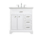 Elegant Lighting - VF15032WH - Single Bathroom Vanity - Americana - White