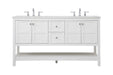 Elegant Lighting - VF16460DWH - Single Bathroom Vanity - Theo - White