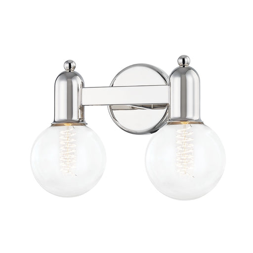 Mitzi - H419302-PN - Two Light Bath and Vanity - Bryce - Polished Nickel