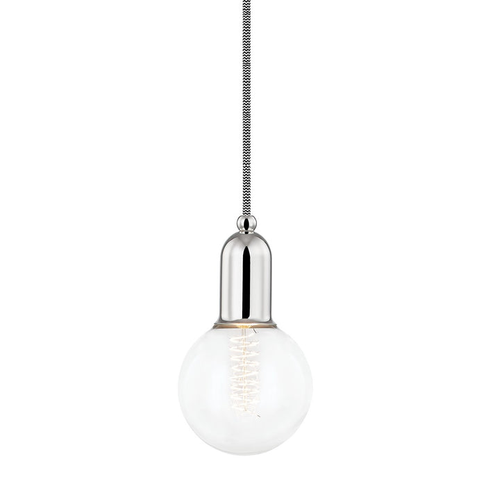 Mitzi - H419701-PN - One Light Pendant - Bryce - Polished Nickel