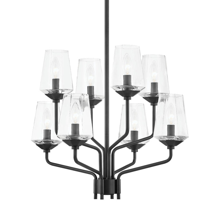 Mitzi - H420808-OB - Eight Light Chandelier - Kayla - Old Bronze