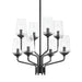 Mitzi - H420808-OB - Eight Light Chandelier - Kayla - Old Bronze