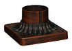 Nuvo Lighting - 25-4908 - Post Base - Rustic Bronze