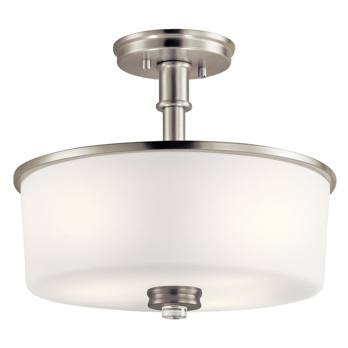 Kichler - 43926NIL18 - LED Semi Flush Mount - Joelson - Brushed Nickel