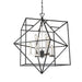 Artcraft - AC11208PN - Eight Light Chandelier - Roxton - Matte Black & Polished Nickel