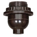 Satco - 80-1072 - Short Keyless With Full Uno Thread And Ring - Black