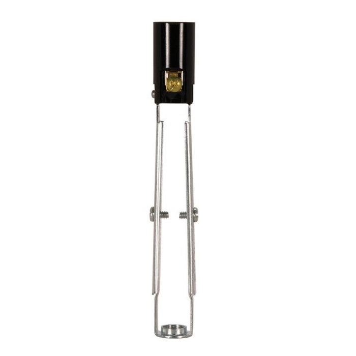 Satco - 80-1089 - Phenolic Candelabra Sockets With Paper Liner - Black