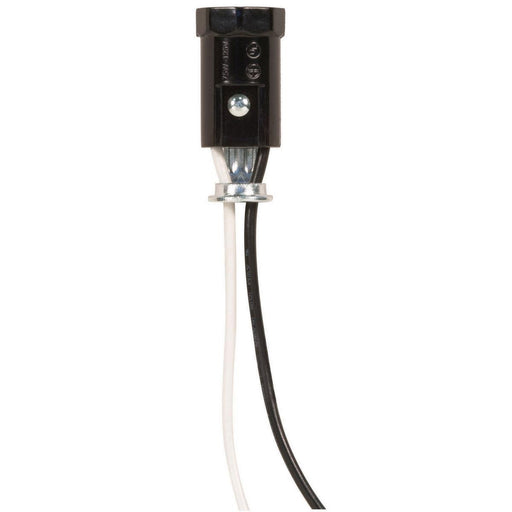 Satco - 80-1145 - Phenolic Candelabra Sockets With Leads - Not Specified