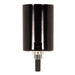 Satco - 80-1326 - Phenolic Bottom Turn Knob With Removable Husk - Black