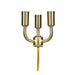 Satco - 80-1797 - Three Light Cluster - Not Specified