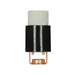 Satco - 80-1948 - Sockets W/Paper Liner - Black / White