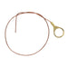 Satco - 80-1966 - 1/4 Ip Round Ground Lug - Bare Copper