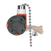 Satco - 80-1983 - 3 Speed Ceiling Fan Switch - Nickel Plated