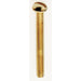 Satco - 90-028 - Round Head Slotted Machine Screw - Brass Plated