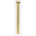 Satco - 90-030 - Round Head Slotted Machine Screw - Brass Plated
