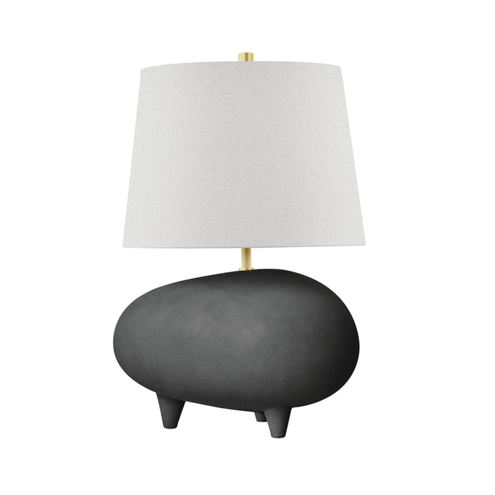 Hudson Valley - KBS1423201A-AGB/MB - One Light Table Lamp - Tiptoe - Aged Brass/Matte Black