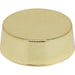 Satco - 90-1050 - 1" Plain Knob - Polished Brass