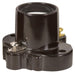Satco - 90-1113 - Receptacle Wih Mounting Holes - Brown