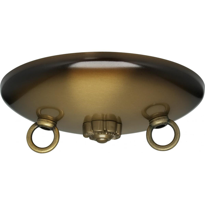 Satco - 90-191 - Swag Canopy Kit - Antique Brass