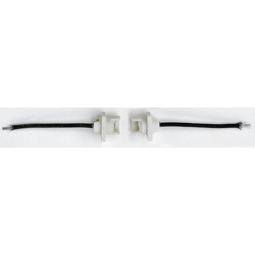 Satco - 90-474 - Double Ended Halogen Socket Set - White