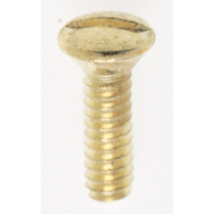 Satco - 90-538 - Switchplate Screw - Brass Plated