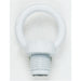 Satco - 90-721 - 1" Male Loop - White