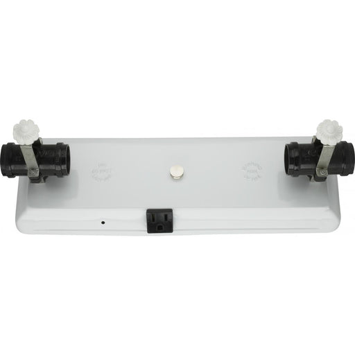 Satco - 90-769 - Glass Holder - Black and White Accents