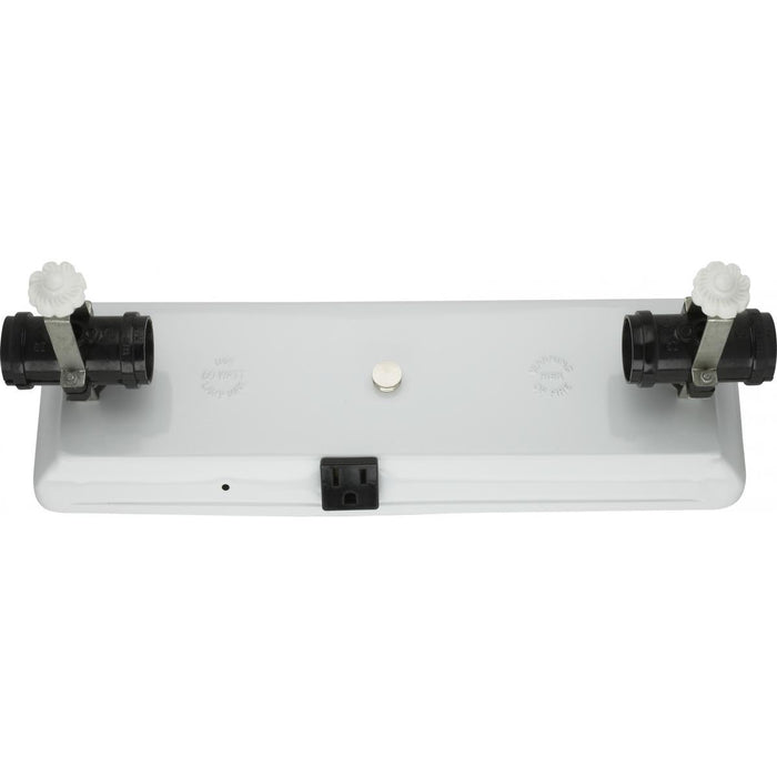 Satco - 90-769 - Glass Holder - Black and White Accents