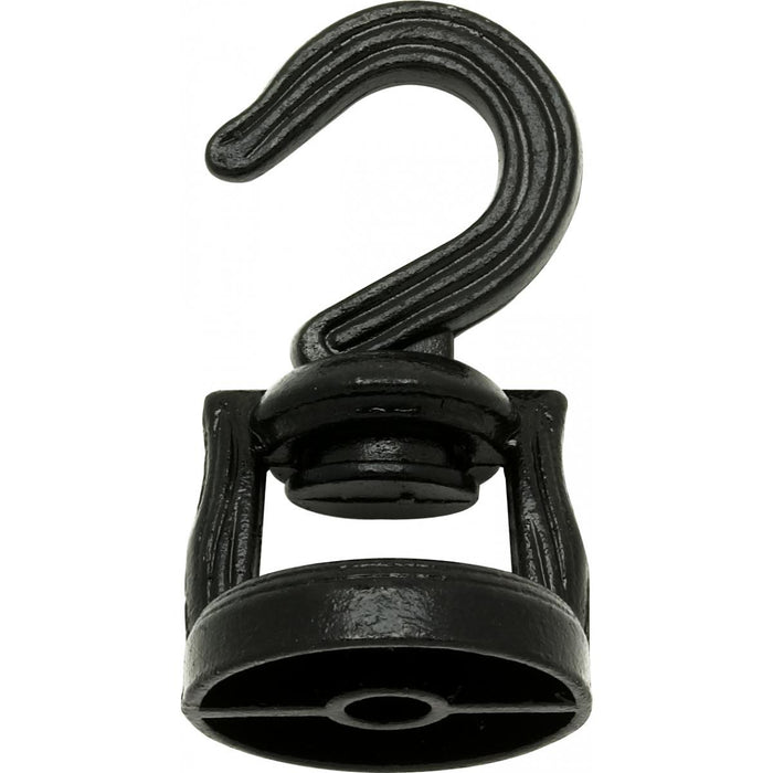 Satco - 90-817 - Revolving Swivel Hooks - Black