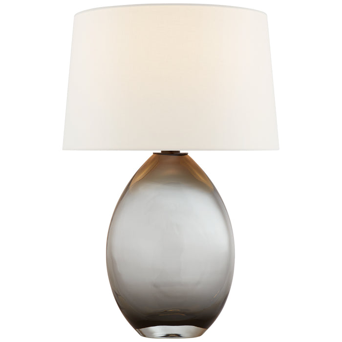 Visual Comfort Signature - CHA 3421SMG-L - One Light Table Lamp - Myla - Smoked Glass