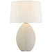 Visual Comfort Signature - CHA 3421WG-L - One Light Table Lamp - Myla - White Glass