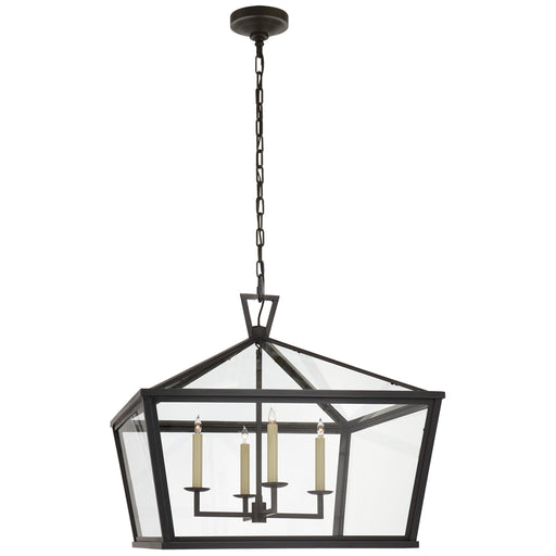 Visual Comfort Signature - CHO 5086BZ-CG - Four Light Hanging Lantern - Darlana Outdoor - Bronze