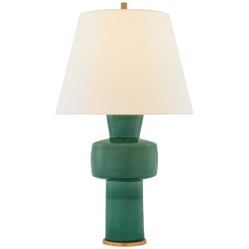 Visual Comfort Signature - CS 3656CGC-L - One Light Table Lamp - Eerdmans - Celtic Green Crackle