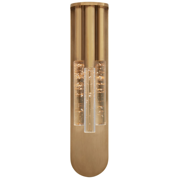 Visual Comfort Signature - KW 2284AB-SG - LED Wall Sconce - Rousseau - Antique-Burnished Brass