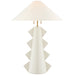 Visual Comfort Signature - KW 3681IVO-L - Two Light Table Lamp - Senso - Ivory
