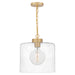 Quoizel - ABR1512AB - One Light Mini Pendant - Abner - Aged Brass