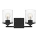 Quoizel - ABR8614MBK - Two Light Bath - Abner - Matte Black