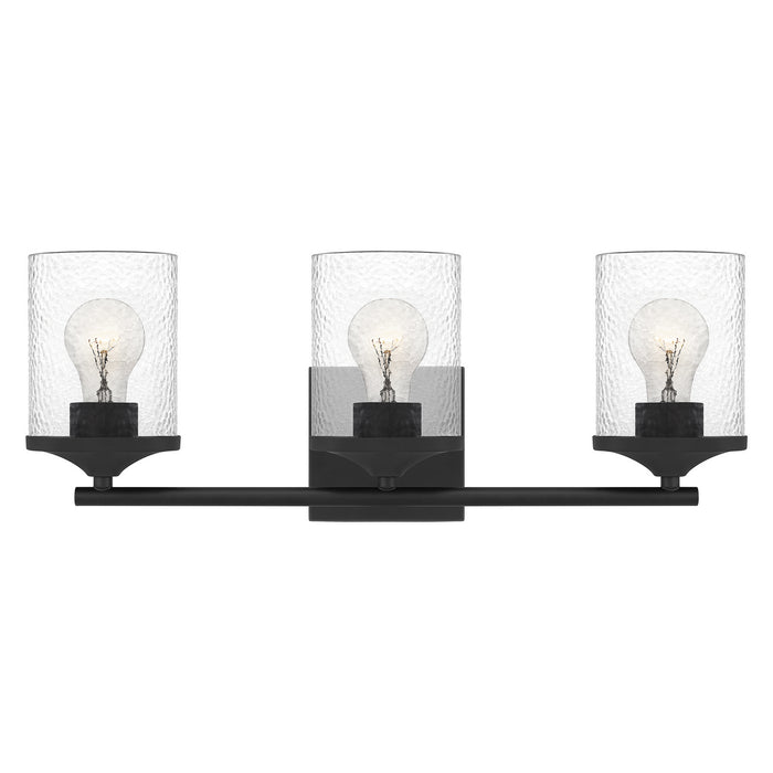 Quoizel - ABR8621MBK - Three Light Bath - Abner - Matte Black