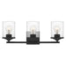 Quoizel - ABR8621MBK - Three Light Bath - Abner - Matte Black