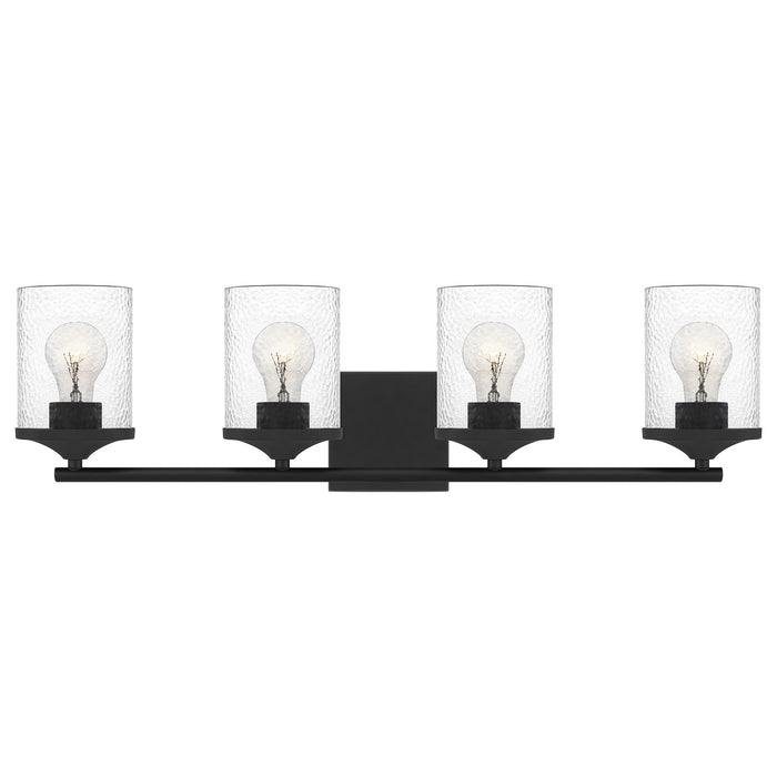 Quoizel - ABR8628MBK - Four Light Bath - Abner - Matte Black