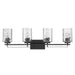 Acclaim Lighting - IN40013BK - Four Light Vanity - Livvy - Matte Black