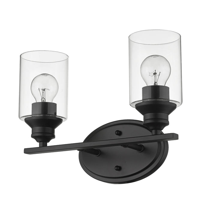 Acclaim Lighting - IN41451BK - Two Light Vanity - Gemma - Matte Black