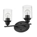 Acclaim Lighting - IN41451BK - Two Light Vanity - Gemma - Matte Black