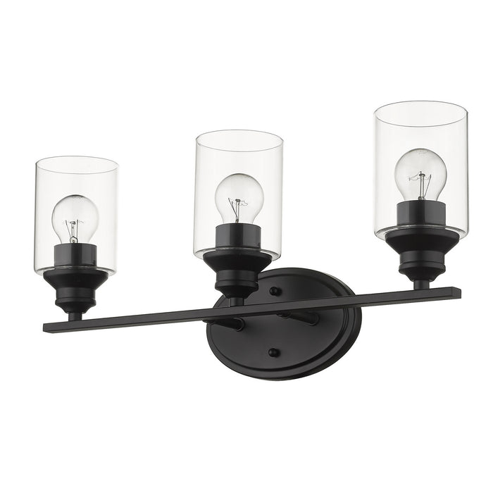 Acclaim Lighting - IN41452BK - Three Light Vanity - Gemma - Matte Black