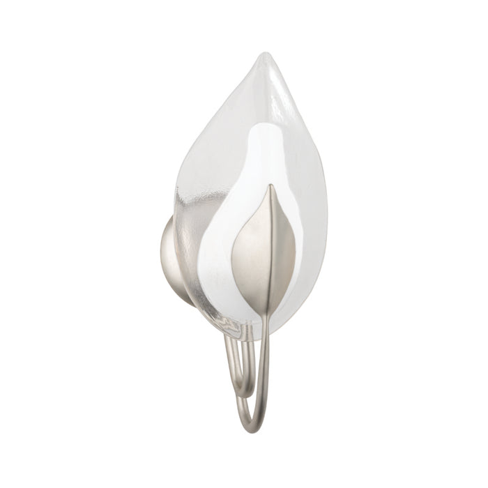 Hudson Valley - 4801-SL - One Light Wall Sconce - Blossom - Silver Leaf