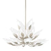 Hudson Valley - 4840-SL - 20 Light Chandelier - Blossom - Silver Leaf