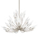 Hudson Valley - 4856-SL - 28 Light Chandelier - Blossom - Silver Leaf