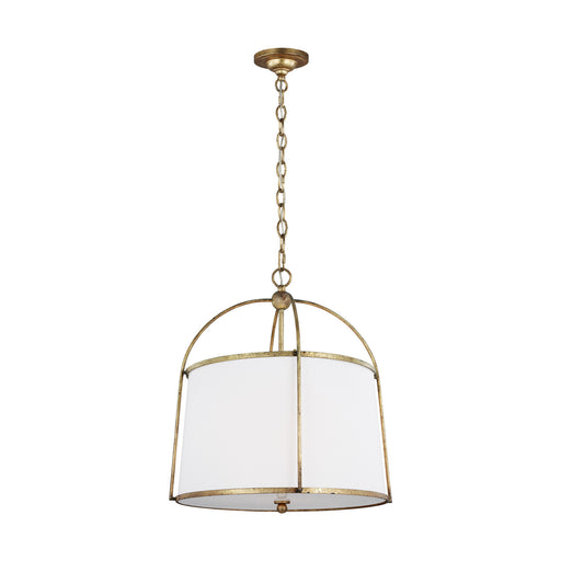 Visual Comfort Studio - CP1112ADB - Two Light Pendant - Stonington - Antique Gild