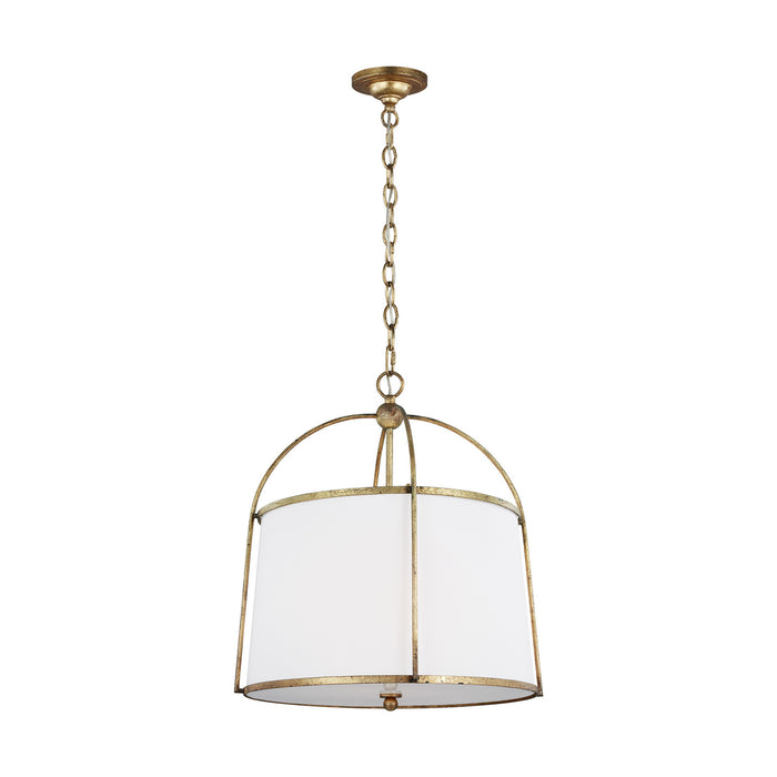 Visual Comfort Studio - CP1112ADB - Two Light Pendant - Stonington - Antique Gild