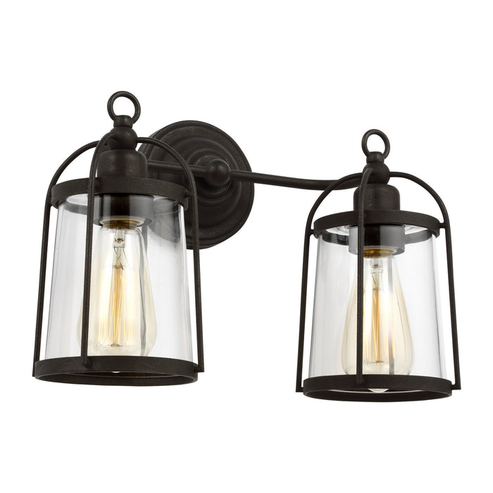Visual Comfort Studio - CV1002SMS - Two Light Vanity - Stonington - Smith Steel